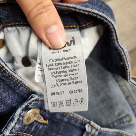 Mavi Zach Regular straight Mens size 34x33 Blue Denim Mid Rise Denim Jeans - Picture 8 of 10